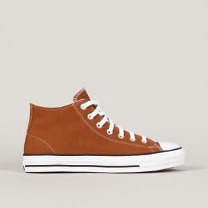 Converse CTAS Pro Mid Tawny Owl White